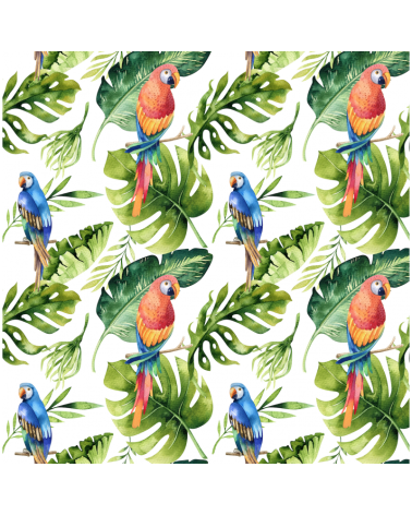 Polyester Papageien 1