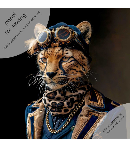 Royal Zebra – Dekorpanel für Kissen, Taschen & Polster