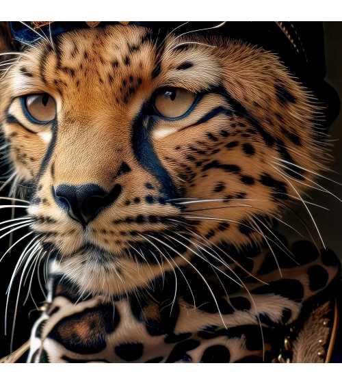 Royal Zebra – Dekorpanel für Kissen, Taschen & Polster