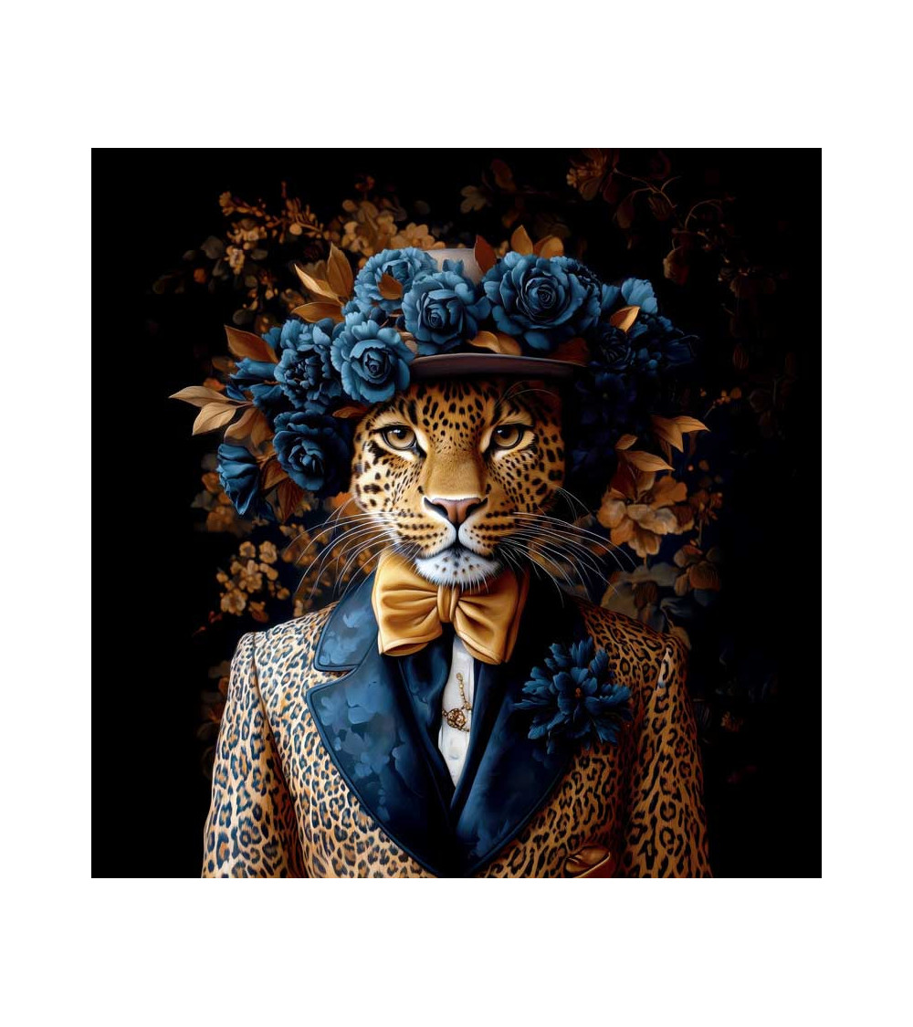 Royal Zebra – Dekorpanel für Kissen, Taschen & Polster