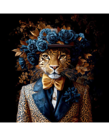 Royal Zebra – Dekorpanel für Kissen, Taschen & Polster