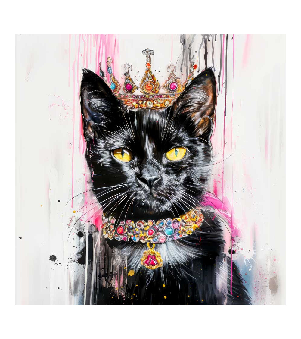 Royal Zebra – Dekorpanel für Kissen, Taschen & Polster