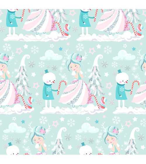 Polyester Schneemann