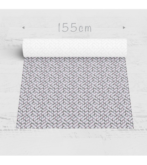 Polyester Silver brocade 1