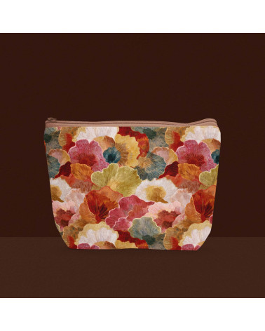 Autumn blooms 01 – tkanina w maki, druk na metry | Mamidu