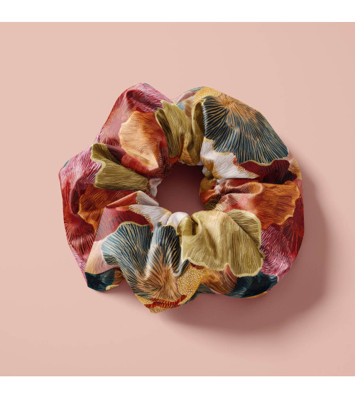 Autumn blooms 01 – tkanina w maki, druk na metry | Mamidu
