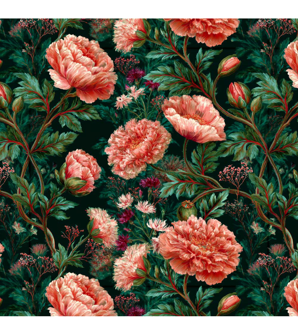 Coral peony 01 – Korallen-Pfingstrosen | Mamidu
