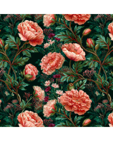 Coral peony 01 – Korallen-Pfingstrosen | Mamidu