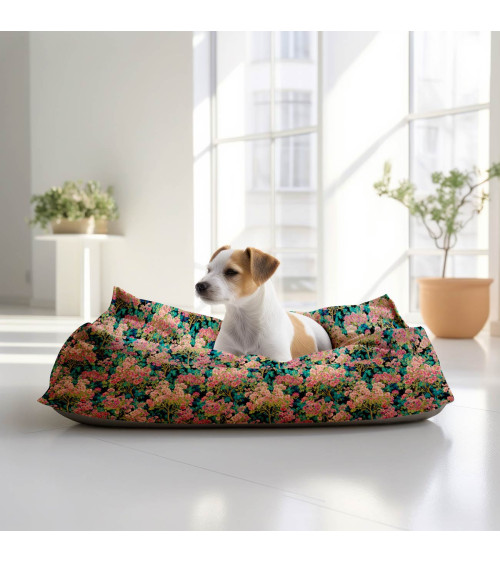 Blossom thicket 01 – dense blossom fabric | Mamidu