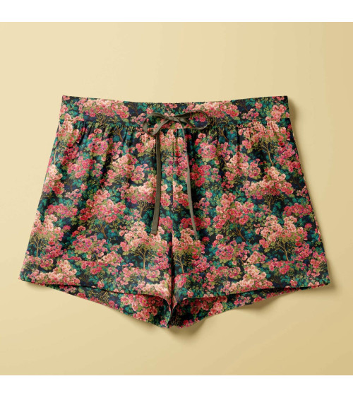 Blossom thicket 01 – dense blossom fabric | Mamidu