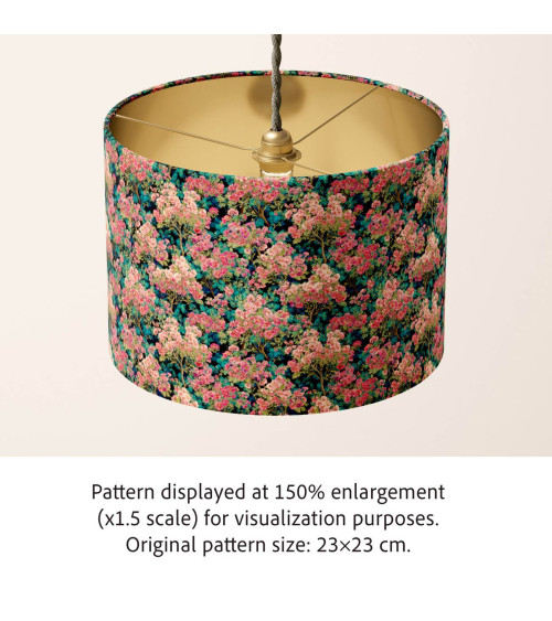 Blossom thicket 01 – dense blossom fabric | Mamidu