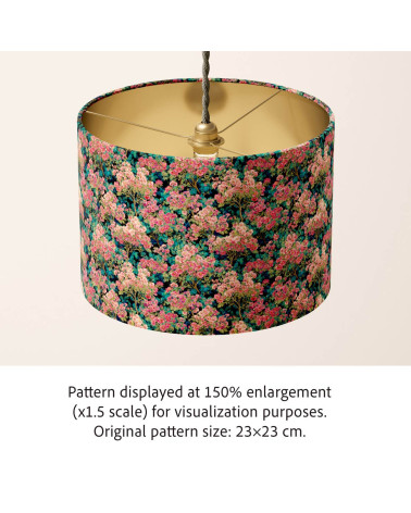 Blossom thicket 01 – dense blossom fabric | Mamidu