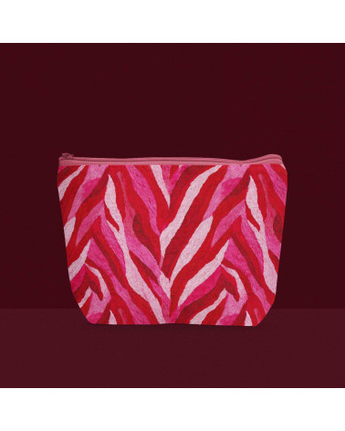 Crimson zebra 01 – zebra malinowa, na metry | Mamidu