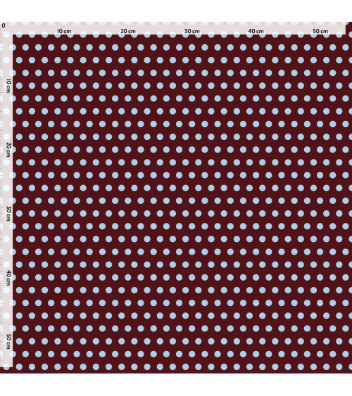 Dots big 01 inverted – big polka dot fabric | Mamidu