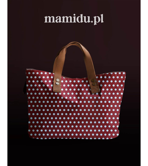 Dots big 01 inverted – big polka dot fabric | Mamidu