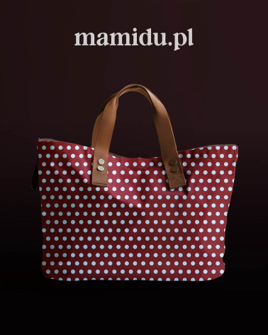Dots big 01 inverted – big polka dot fabric | Mamidu