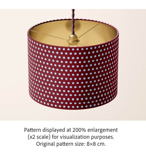 Dots big 01 inverted – big polka dot fabric | Mamidu