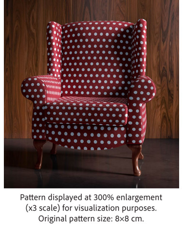 Dots big 01 inverted – big polka dot fabric | Mamidu