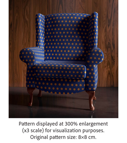 Dots big 04 inverted – big polka dot fabric | Mamidu