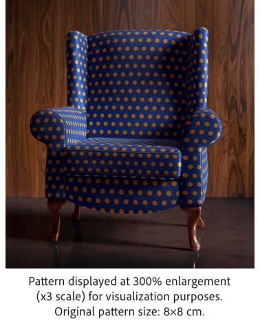 Dots big 04 inverted – big polka dot fabric | Mamidu