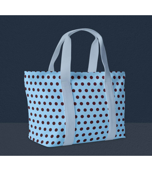 Dots big 05 inverted – big polka dot fabric | Mamidu