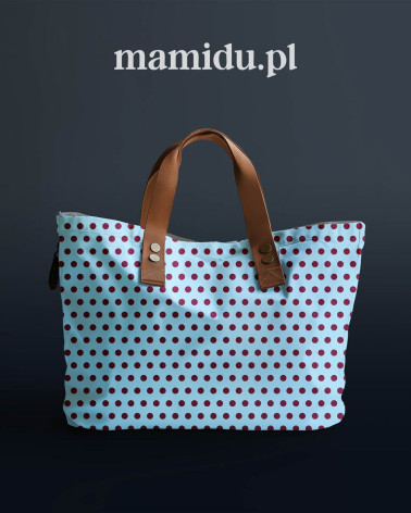 Dots big 05 inverted – big polka dot fabric | Mamidu