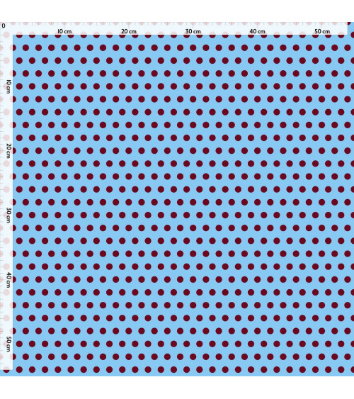Dots big 07 inverted – big polka dot fabric | Mamidu