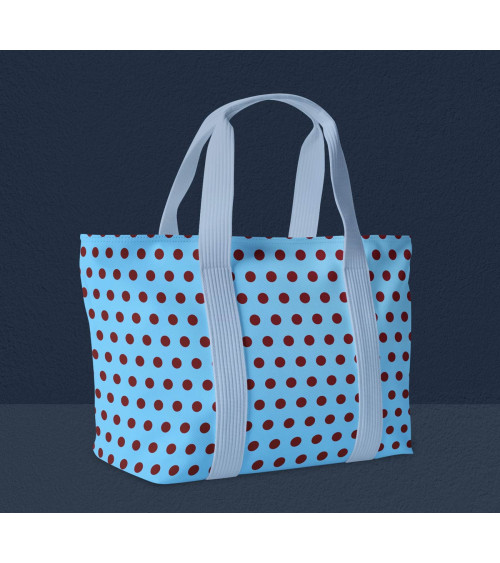 Dots big 07 inverted – big polka dot fabric | Mamidu
