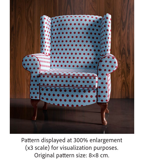 Dots big 07 inverted – big polka dot fabric | Mamidu