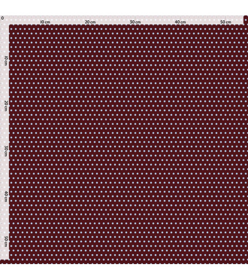 Dots small 01 inverted – feine Punkte als Meterware | Mamidu