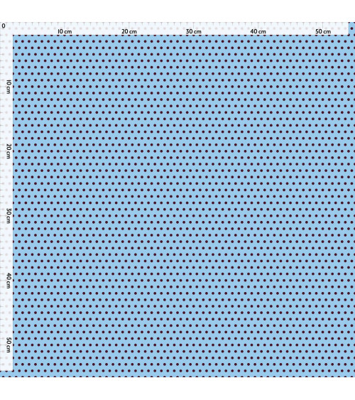 Dots small 05 inverted – feine Punkte als Meterware | Mamidu