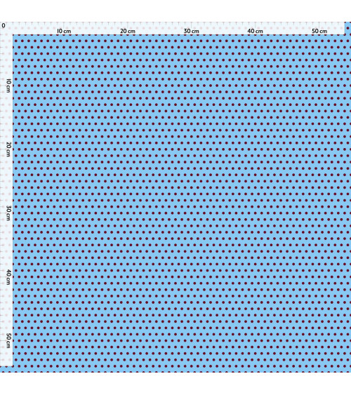 Dots small 07 inverted – feine Punkte als Meterware | Mamidu