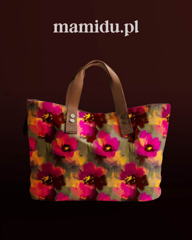 Dusk poppy 01 – malowane maki, na metry | Mamidu