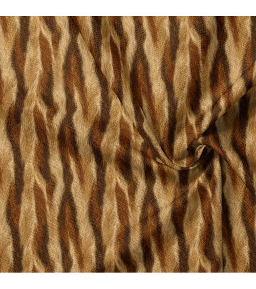 Okapi fur 02 – animal fur print fabric | Mamidu