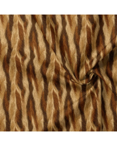 Okapi fur 02 – animal fur print fabric | Mamidu
