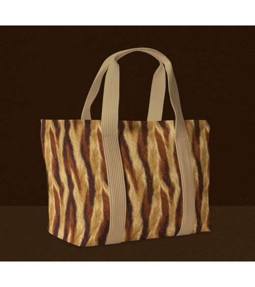 Okapi fur 02 – animal fur print fabric | Mamidu