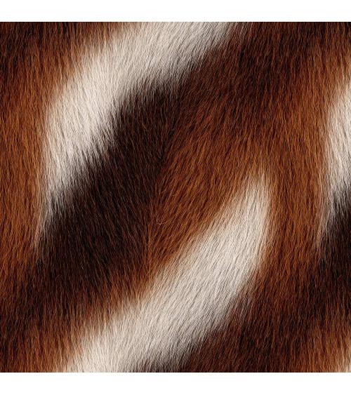 Okapi fur 03 – animal fur print fabric | Mamidu