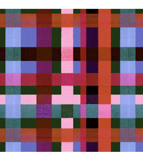 Painted plaid 02 – painted plaid fabric | Mamidu