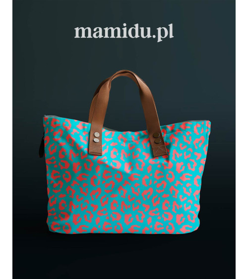 Pop leopard 02 – pop leopard print fabric | Mamidu