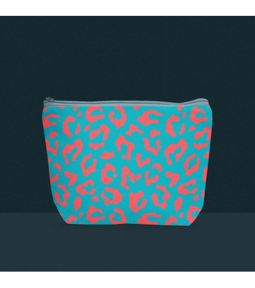 Pop leopard 02 – pop leopard print fabric | Mamidu