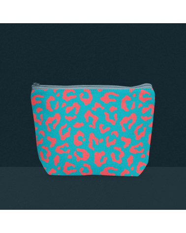 Pop leopard 02 – pop leopard print fabric | Mamidu