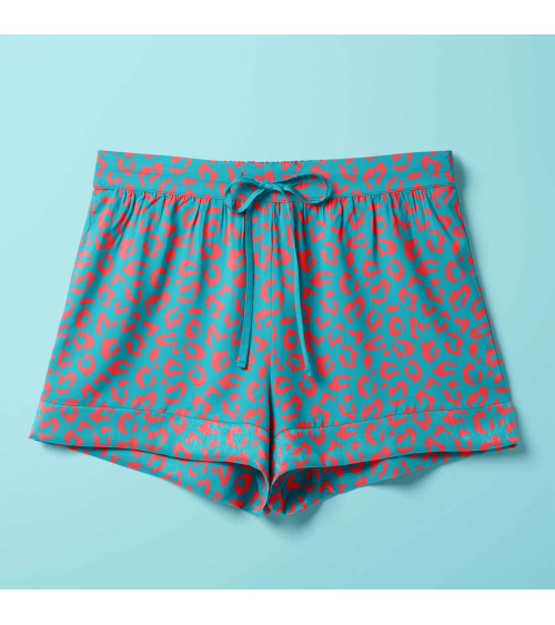 Pop leopard 02 – pop leopard print fabric | Mamidu