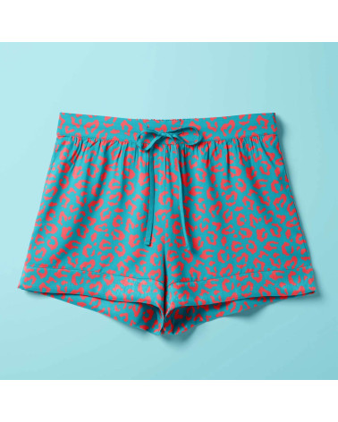 Pop leopard 02 – pop leopard print fabric | Mamidu