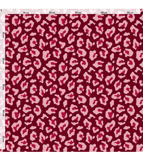 Pop leopard 07 – pop leopard print fabric | Mamidu
