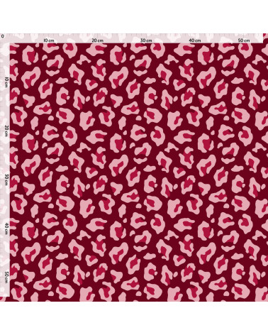 Pop leopard 07 – pop leopard print fabric | Mamidu