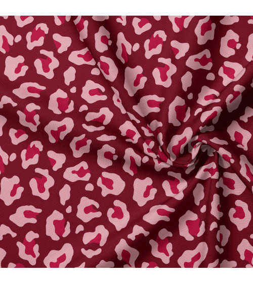 Pop leopard 07 – pop leopard print fabric | Mamidu