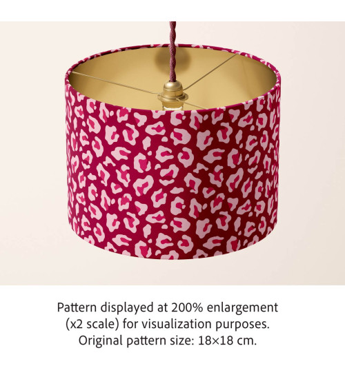 Pop leopard 07 – pop leopard print fabric | Mamidu