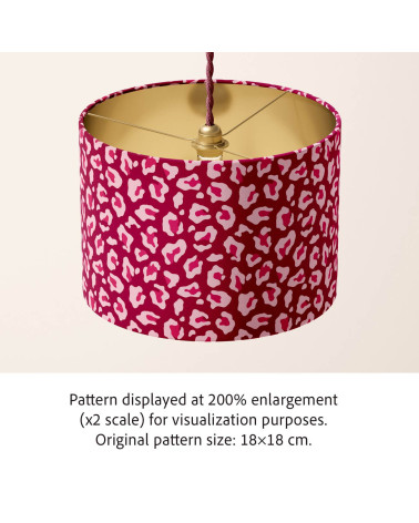 Pop leopard 07 – pop leopard print fabric | Mamidu