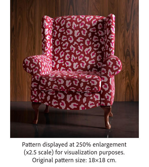 Pop leopard 07 – pop leopard print fabric | Mamidu