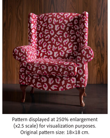 Pop leopard 07 – pop leopard print fabric | Mamidu